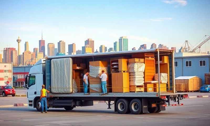 Calais, Maine furniture shipping transporter