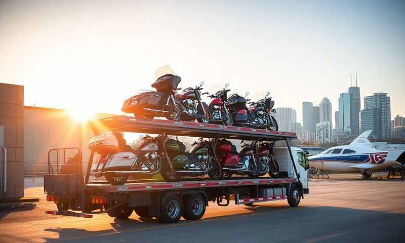 Motorcycle Shipping in Caribou, Maine