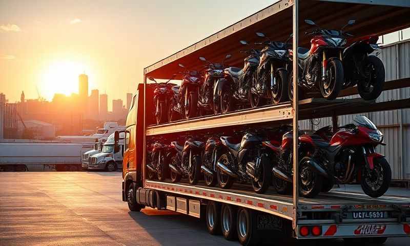 Cumberland Center, Maine motorcycle shipping transporter