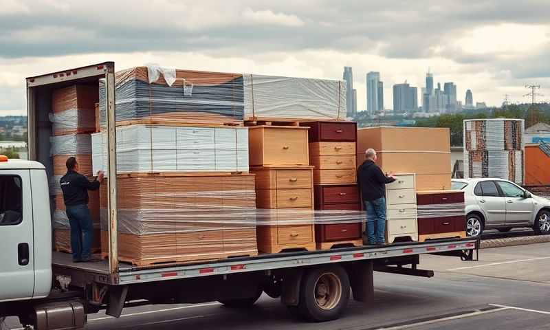 Gardiner, Maine furniture shipping transporter