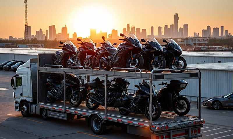 Gardiner, Maine motorcycle shipping transporter