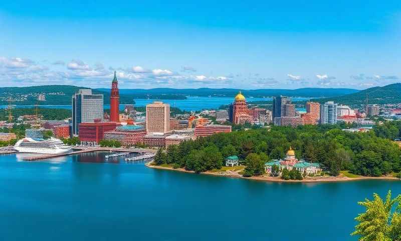 Lake Arrowhead, Maine, USA