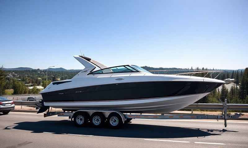 Lake Arrowhead, Maine boat transporter