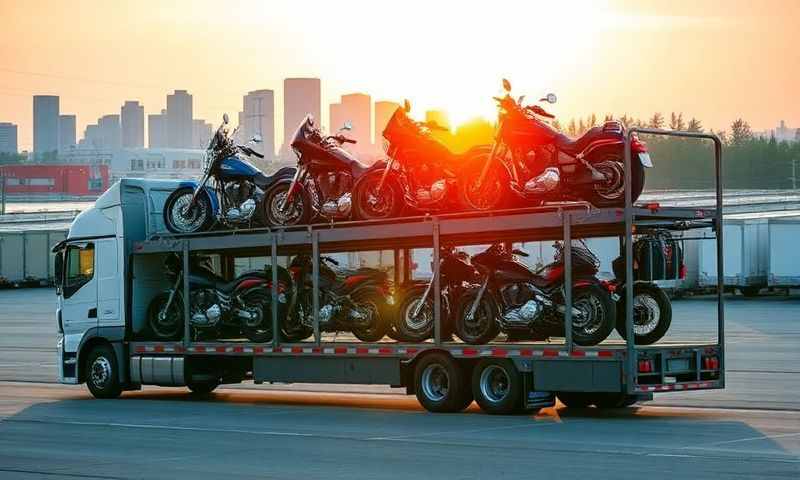 Lewiston, Maine motorcycle shipping transporter