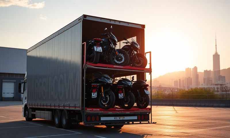 Lisbon, Maine motorcycle shipping transporter