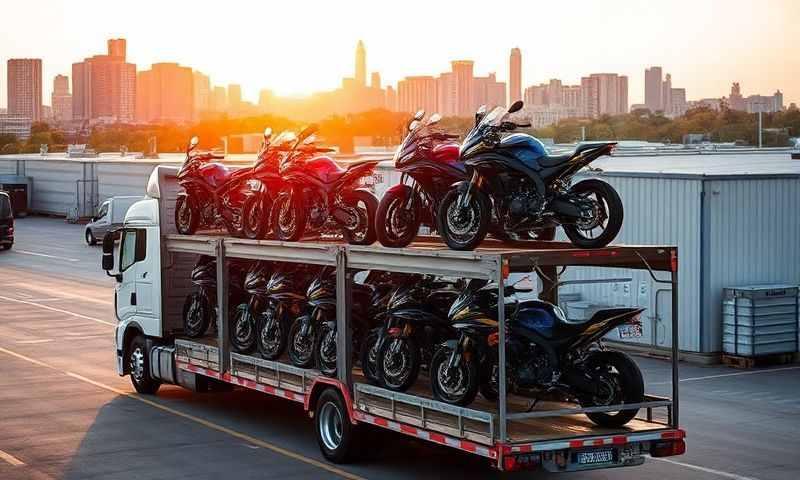 Saco, Maine motorcycle shipping transporter