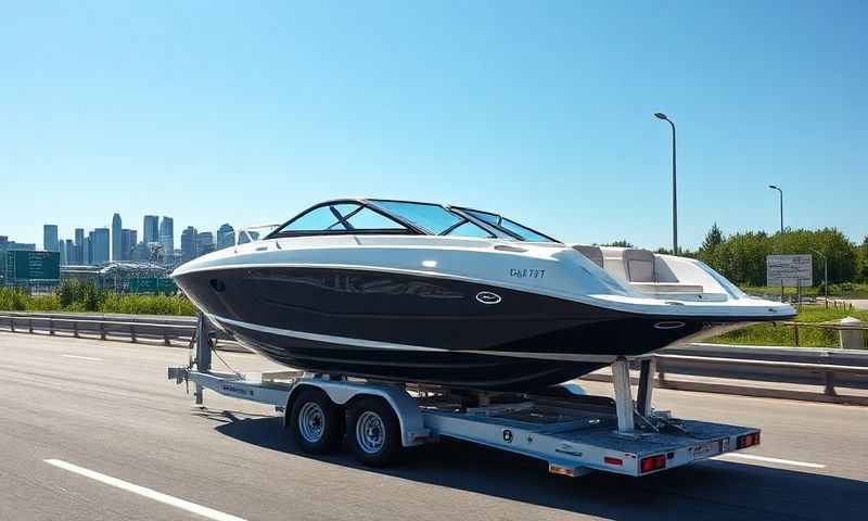 Waterville, Maine boat transporter