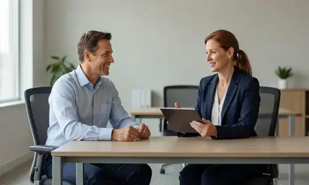 Customer discussing car shipping options in Westbrook, Maine, United States