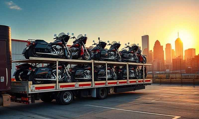 Baltimore, Maryland motorcycle shipping transporter