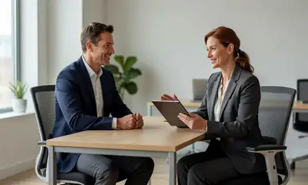 Customer discussing car shipping options in Bel Air South, Maryland, United States