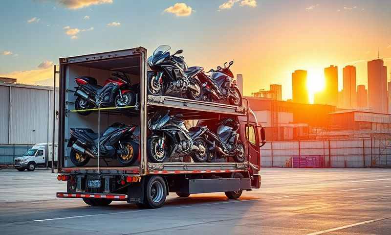 Rockville, Maryland motorcycle shipping transporter