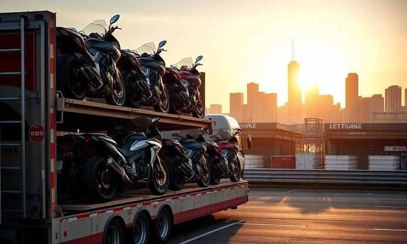 Severn, Maryland motorcycle shipping transporter