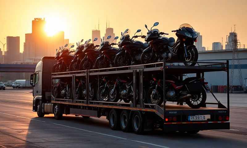 Towson, Maryland motorcycle shipping transporter