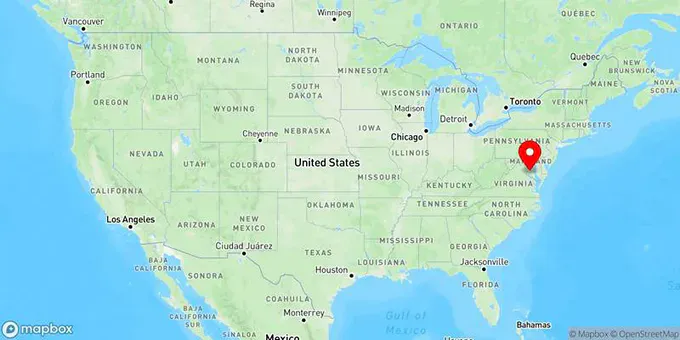 Map of Waldorf, Maryland, United States