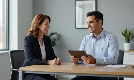 Customer discussing car shipping options in Wheaton, Maryland, United States