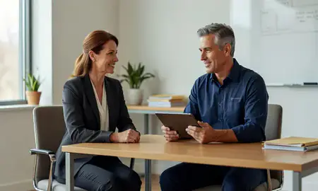 Customer discussing car shipping options in Woodlawn, Maryland, United States