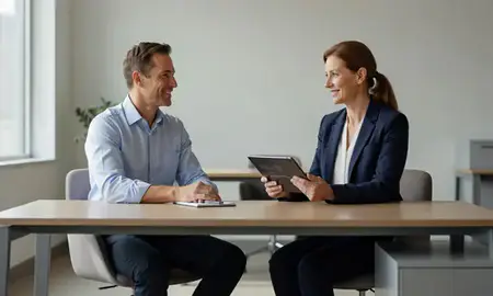 Customer discussing car shipping options in Attleboro, Massachusetts, United States