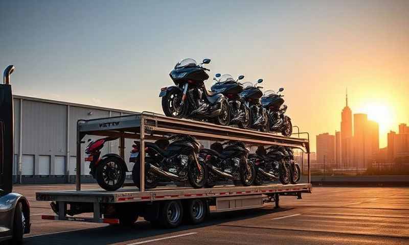 Chicopee, Massachusetts motorcycle shipping transporter