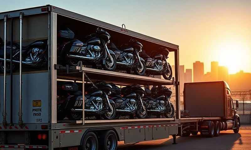 Everett, Massachusetts motorcycle shipping transporter