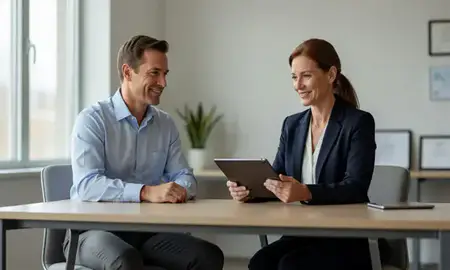 Customer discussing car shipping options in Haverhill, Massachusetts, United States