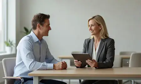 Customer discussing car shipping options in Newton, Massachusetts, United States