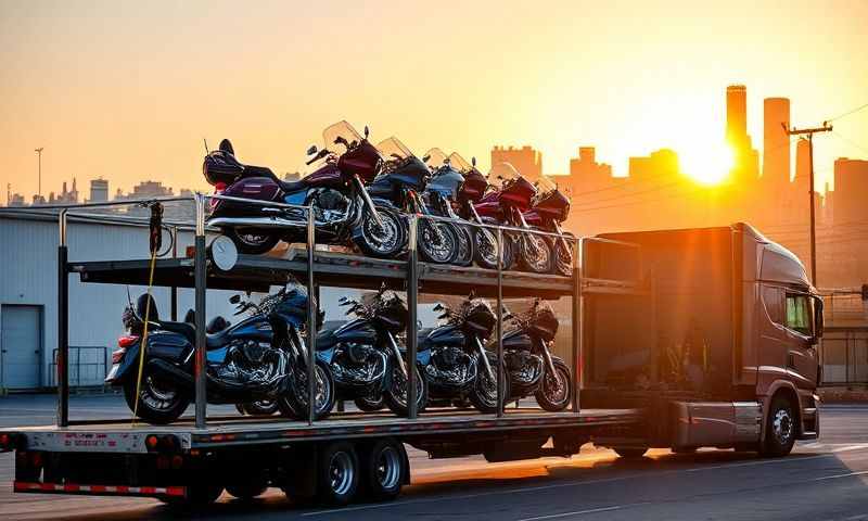 Peabody, Massachusetts motorcycle shipping transporter