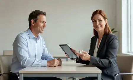 Customer discussing car shipping options in Revere, Massachusetts, United States
