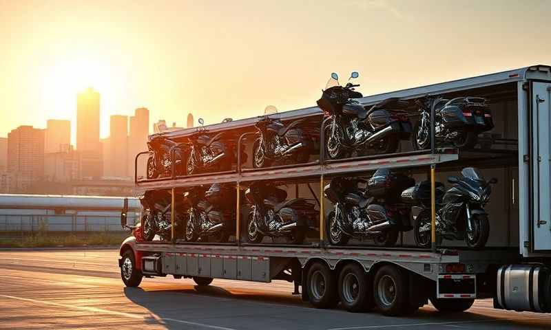 Waltham, Massachusetts motorcycle shipping transporter