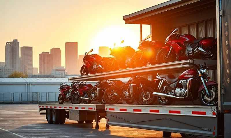 Worcester, Massachusetts motorcycle shipping transporter