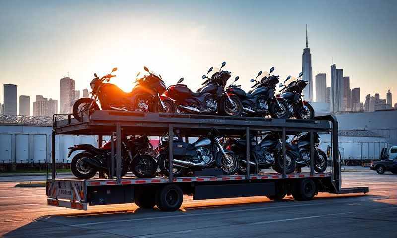 Michigan motorcycle shipping transporter