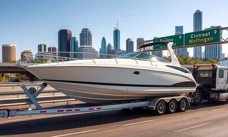 Battle Creek, Michigan boat transporter