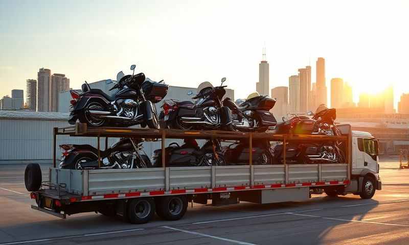 Motorcycle Shipping in Bay City, Michigan