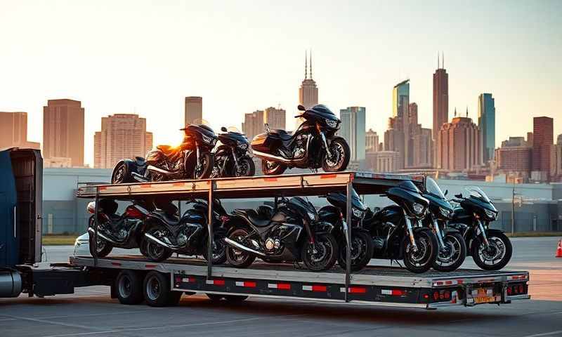 Dearborn Heights, Michigan motorcycle shipping transporter