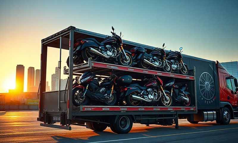 Dearborn, Michigan motorcycle shipping transporter