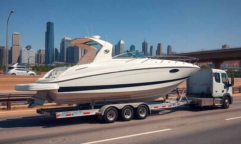 Detroit, Michigan boat transporter