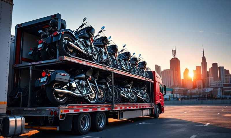 Farmington Hills, Michigan motorcycle shipping transporter