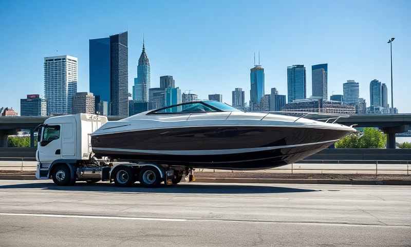 Flint, Michigan boat transporter