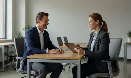 Customer discussing car shipping options in Grand Rapids, Michigan, United States