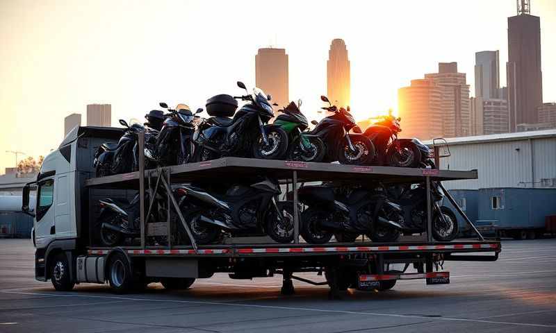 Grand Rapids, Michigan motorcycle shipping transporter