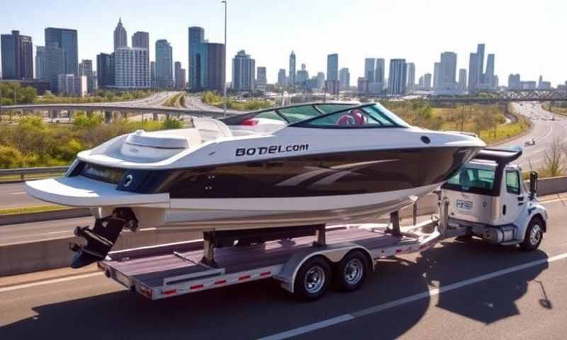 Holland, Michigan boat transporter