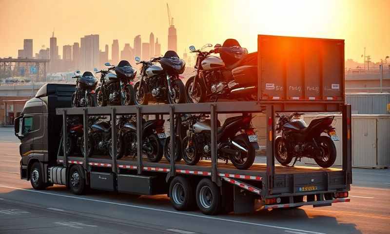 Kalamazoo, Michigan motorcycle shipping transporter