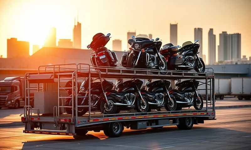 Lansing, Michigan motorcycle shipping transporter