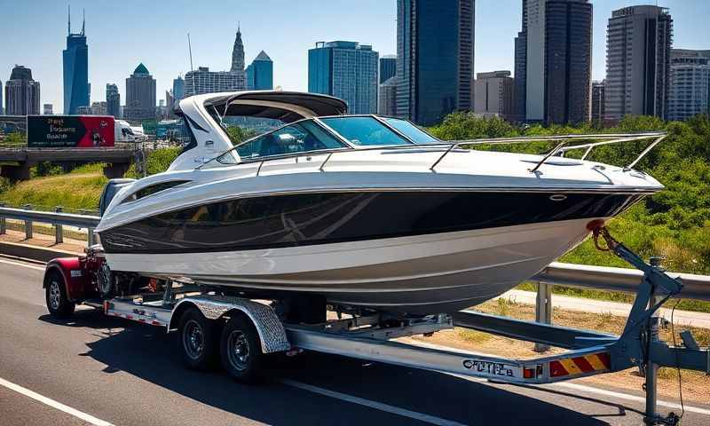 Novi, Michigan boat transporter