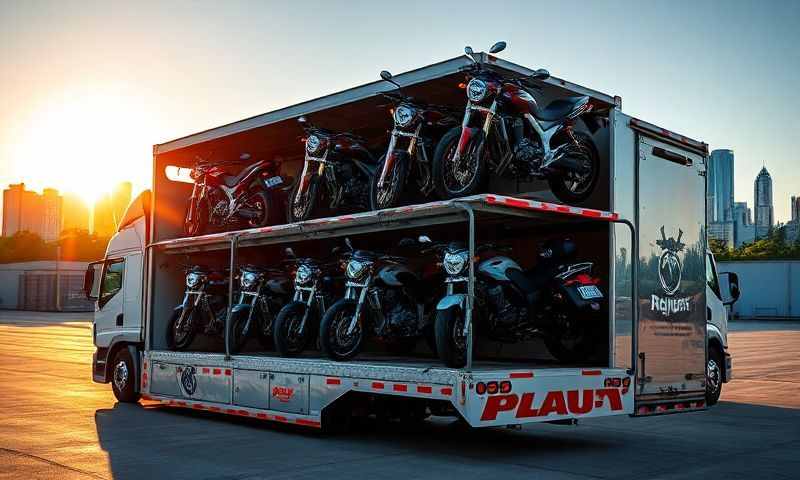 Pontiac, Michigan motorcycle shipping transporter