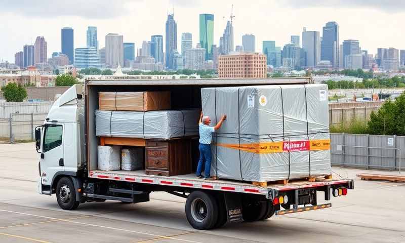 Royal Oak, Michigan furniture shipping transporter