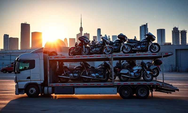 Saginaw, Michigan motorcycle shipping transporter