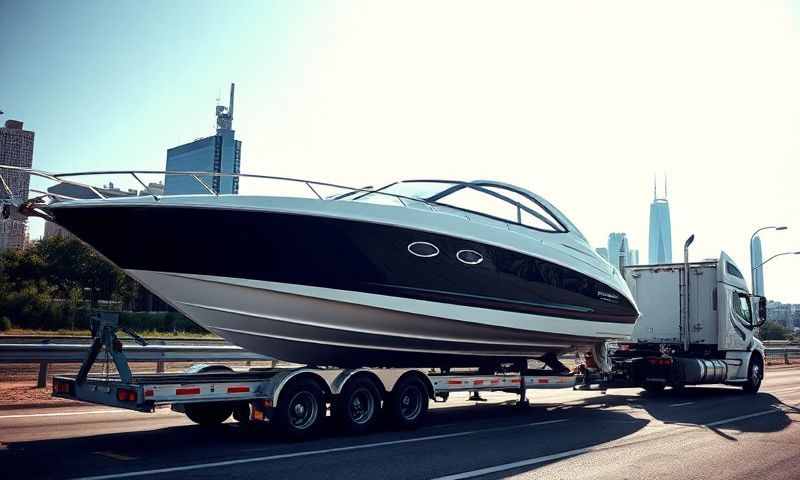 South Lyon, Michigan boat transporter