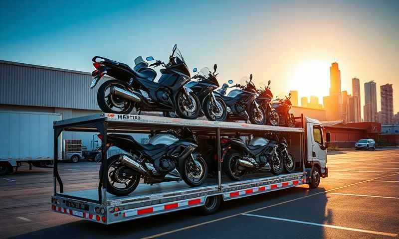 Southfield, Michigan motorcycle shipping transporter