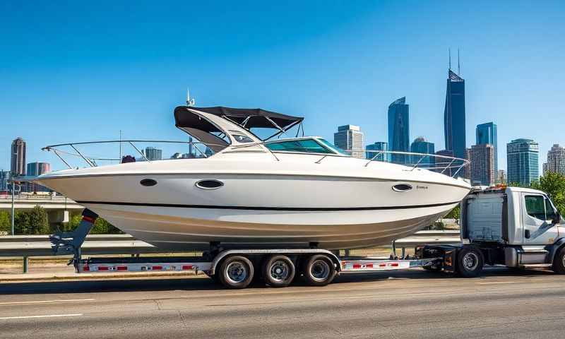 St. Clair Shores, Michigan boat transporter