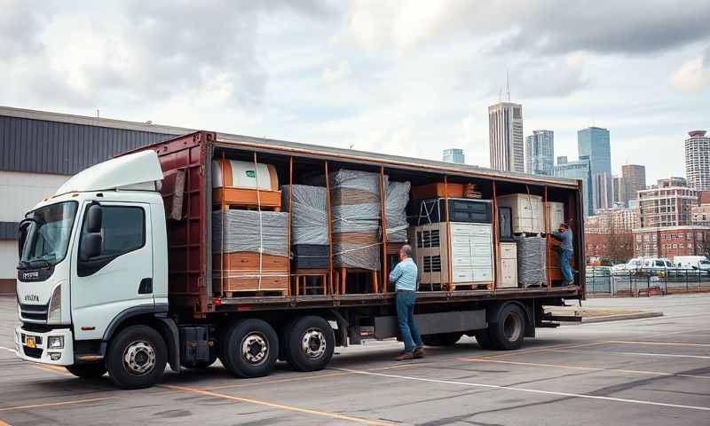 Sterling Heights, Michigan furniture shipping transporter